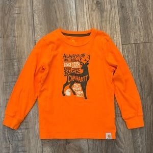 Carhartt long sleeve Little boys t-shirt size 4t
